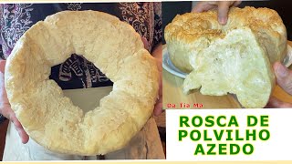 Rosca de Polvilho Azedo  passo a passo sem segredo  Ep 88 [upl. by Nylecyoj]