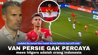 Van Persie Sampai Heran Gitu Bek Sepotensial Itu Milih Indonesia Ketimbang Belanda Tenang amp Lugas [upl. by Sihonn]