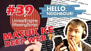 PESAN DARI SI KORBAN BERLANJUT  LEWAT DEEP WEB   Hello Neighbor Indonesia Gameplay 39 [upl. by Irtak]