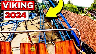 Viking  Energylandia 2024 Przejazd 4K POV Zator Polska GoPro HERO 12 [upl. by Alfonse]