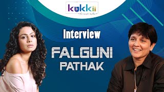 Falguni Pathak  Main Interview  Kukkii Exclusive  Navratri Special [upl. by Harikahs]