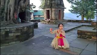 Arnima Molpha Almora  Uttrakhand  Janmashtami Contest festival dance [upl. by Ewart]