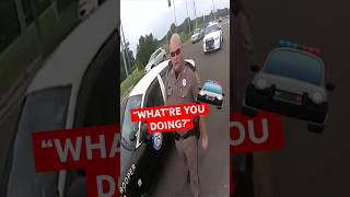 Cops wrongfully stop biker for making a legal uturn 🤦‍♂️ part 1 [upl. by Trinidad]