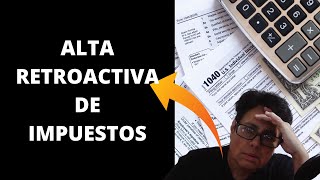 ▶️Paso a paso Cómo dar de alta impuestos retroactivos en AFIP tutorialesafip afip tramitesafip [upl. by Irme98]