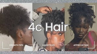 🌸 4C HAIR STYLES CARE AND APPRECIATION 🌸 [upl. by Winonah]