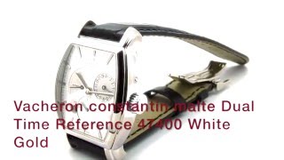 Vacheron Constatin Malte Dual Time 47400 [upl. by Garret]