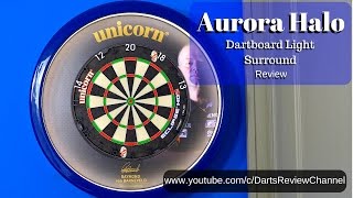 Aurora Halo Dartboard Lighting Surround Review [upl. by Porush]