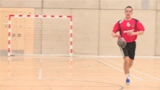 How To Do Dribbling in Handball [upl. by Ameg]