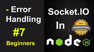 Error Handling in Socket IO in Node JS Error Handling in Socket in Node  Socket IO in Node JS 7 [upl. by Lyret]