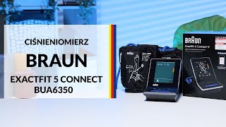 Ciśnieniomierz Braun ExactFIT 5 Connect BUA6350 – dane techniczne – RTV EURO AGD [upl. by Ecienal297]