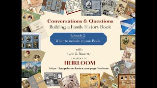 What to include in your Family History Book [upl. by Lara671]