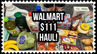 WALMART  GROCERY HAUL  RESTOCK  RANDOM NECESSITIES  😁 [upl. by Barkley]