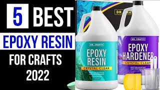 Best Epoxy Resin For Crafts  5 picks amp Reviews [upl. by Hsan]