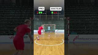 PRO🆚AMATEUR FUTSAL PENALTY shorts futsal challenge [upl. by Ahsirak400]