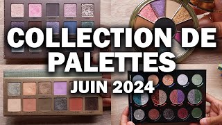 COLLECTION DE PALETTES ET UN VRAI TRI  JUIN 2024 [upl. by Mont]