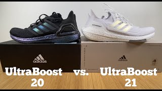 Ultraboost 20 vs Ultraboost 21 what did actually changed [upl. by Ahsiet582]