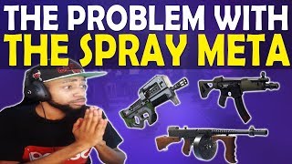 THE PROBLEM WITH SPRAY META  DAEQUAN SNIPING  Fortnite Battle Royale [upl. by Rot]