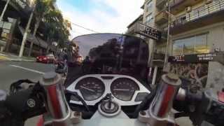 Club Yamaha Vrr  2da parte ON Board Street Race 2 Stroke TZR 125 [upl. by Adnihc]