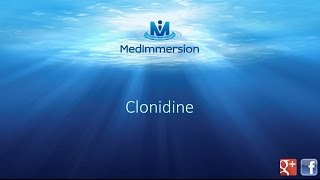 Clonidine [upl. by Nnaer]