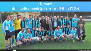 Match de la police municipale vs les PH de lOM pour Graine2tournesols [upl. by Adnohsat107]