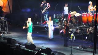 Latinoamérica  Calle 13 Feat Lila Downs Palacio de los Deportes 2014 [upl. by Odlaner]