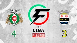 Lusitânia 4 X 3 Ferreira do Zêzere  5º Jornada da Liga Placard 202425 [upl. by Hildagard]