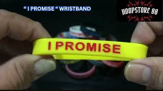 I PROMISE WRISTBAND BASKETBALL WRISTBAND [upl. by Hazard778]