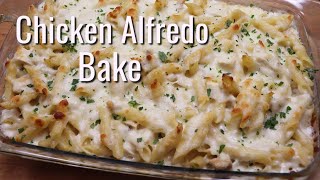 Chicken Alfredo Bake  MOLCS Easy Recipes [upl. by Nodnnarb]