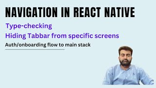 React Native Navigation with Typescript [upl. by Pelson330]