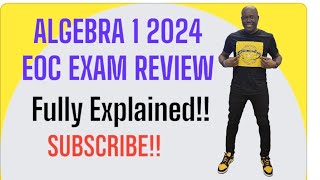 Ace Your best Algebra 1 eoc exam 2024 Solutions Explained Pt1 maths mathshack eoc [upl. by Refotsirk]