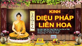 02 Kinh Diệu Pháp Liên Hoa có chữ  TT Thích Trí Thoát [upl. by Samaj]