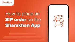 How to place an SIP Order Demat Mode on the Sharekhan App [upl. by Mihe]