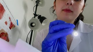 ASMR Seeing the Gynecologist Feeling a Breast Cyst Soft spoken [upl. by Sybil326]