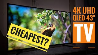 Budget 4K UHD QLED 43quot TV  Bush  UK [upl. by Delcina964]