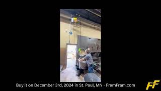 Budgit 1Ton Electric Hoist  St Paul MN  Closes December 3rd 2024 [upl. by Rolyak]