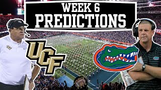 UCF vs Florida Week 6 Predictions [upl. by Seleta732]