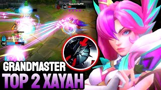 WILD RIFT XAYAH  TOP 2 XAYAH GAMEPLAY  GRANDMASTER RANKED [upl. by Leirda]