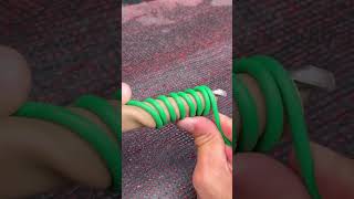 How to connect hose to pipe plumber pipe diy tools tips construction viral [upl. by Otilegna]