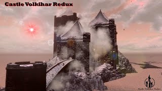 Getting around Volkihar Skyrims Dawnguard mod Castle Volkihar Redux with DiGiTaLCLeaNeR [upl. by Yettie]