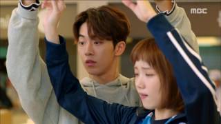 Weightlifting Fairy Kim Bok Ju 역도요정 김복주 ep04 Lee Sungkyung vs Nam Joohyuk 20161124 [upl. by Cirdec]