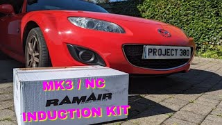 MX5 MIATA NC  MK3 RAM AIR INDUCTION KIT  install guide [upl. by Arob]