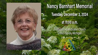 Nancy Barnhart Memorial Service [upl. by Abraham]