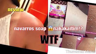 Navarros bleaching soap honest review 1month update [upl. by Mahau]