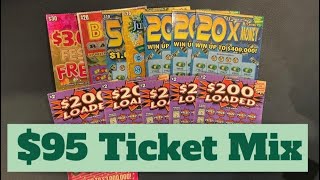 📣 95 Ticket Mix 📣 3000 Festive Frenzy Big Raffle Holiday Jumbo Bucks 50X 50X amp20X the Money [upl. by Ffilc]