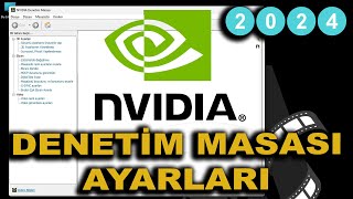 En Detaylı NVIDIA Denetim Masası Ayarları  2024  Ayrıntılı [upl. by Gnohc]