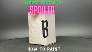 SPOILER Episode 7 How to paint Hidden Box B from Gloomhaven Jaws of the Lion [upl. by Enelrak635]