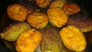 কাঁকরোল পুর ভাজা  Most Popular Stuffed Teasel Gourd Fry Recipe  Kakrol Pur Bhaja  Pur Vora Kakrol [upl. by Ymeraj]