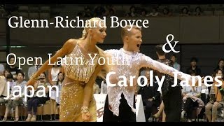 GlennRichard Boyce amp Caroly Janes  Open Latin Youth  Japon [upl. by Peltier157]