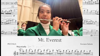 quotMount Everestquot by Rossano Galante ⛰️💫 flute amp piccolo pov [upl. by Ingar]