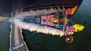 Red Bull CARBON CUB Short Landing on Pier [upl. by Whitcher]